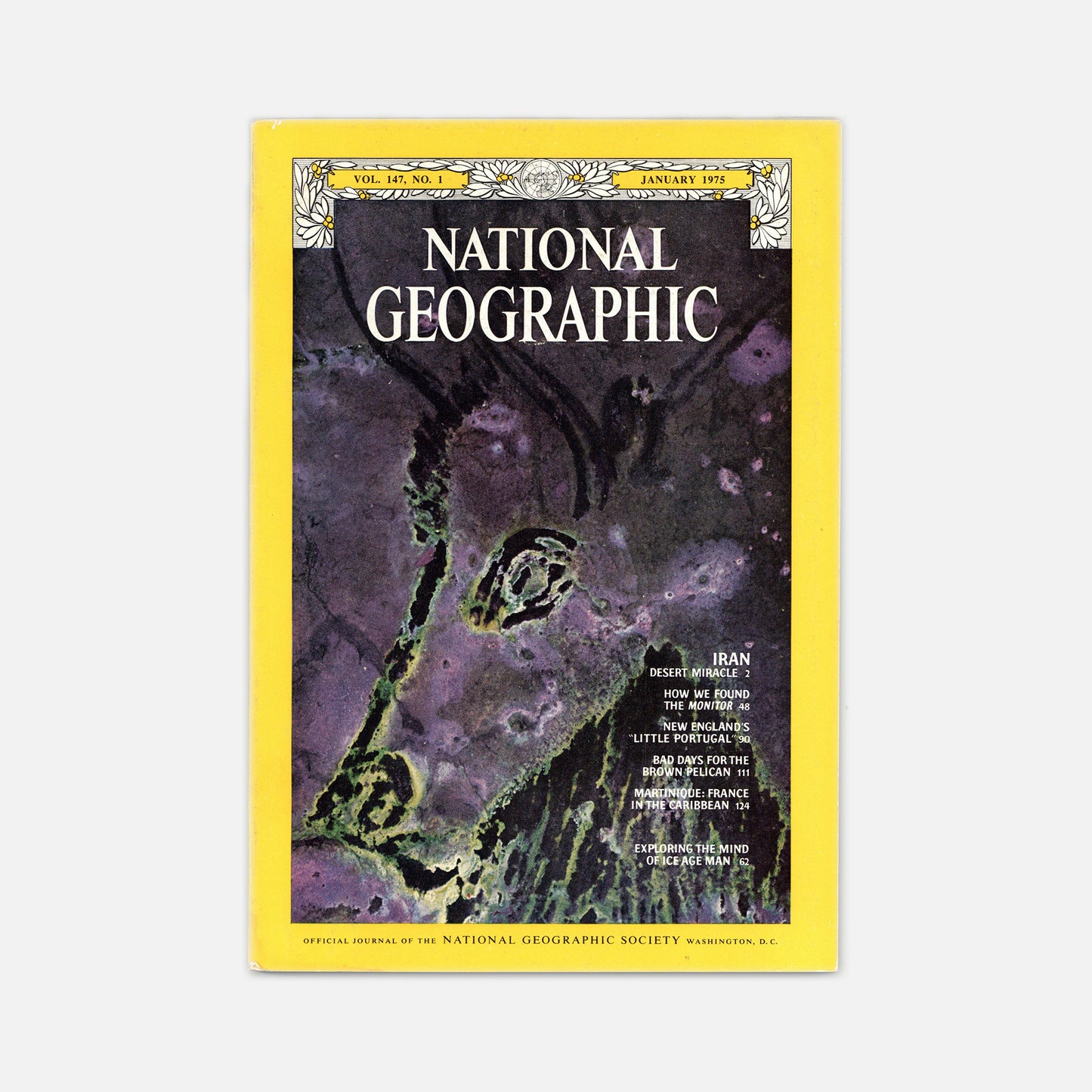 Vintage Magazine: National Geographic January 1975