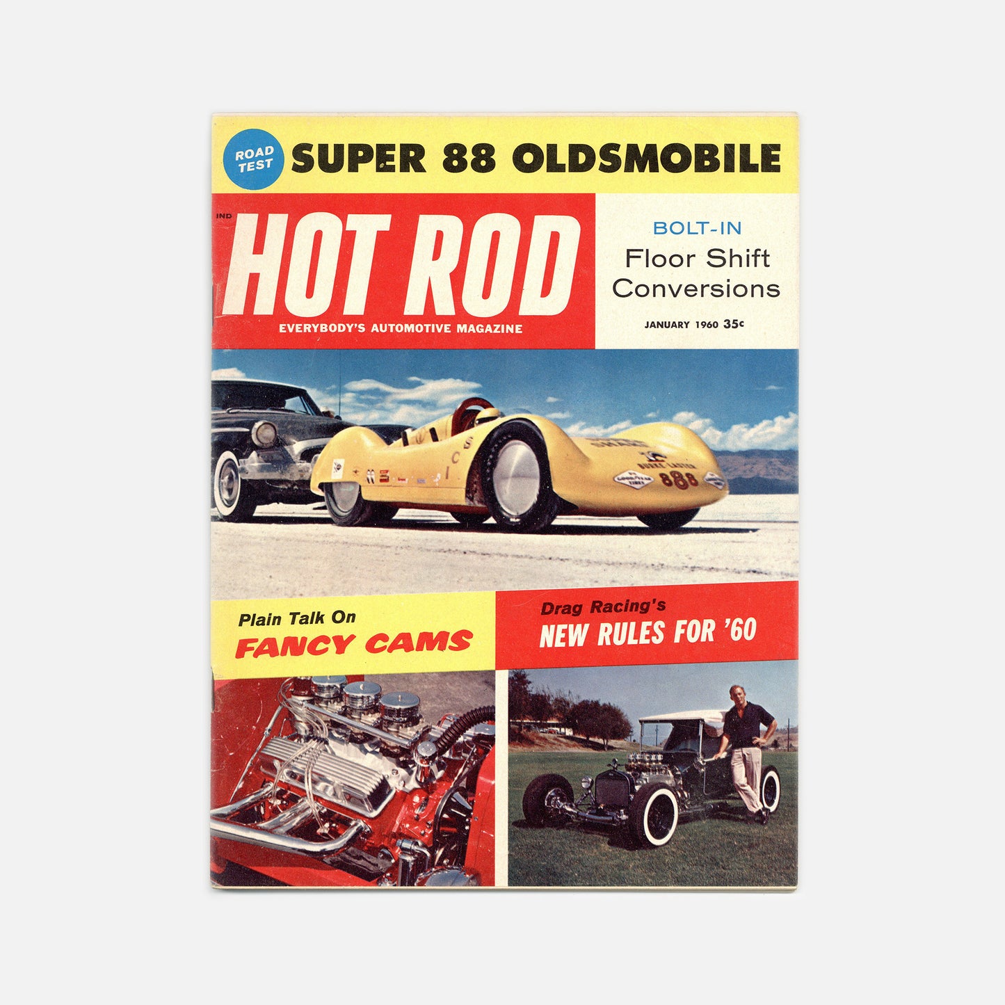 Vintage Magazine: Hot Rod January 1960