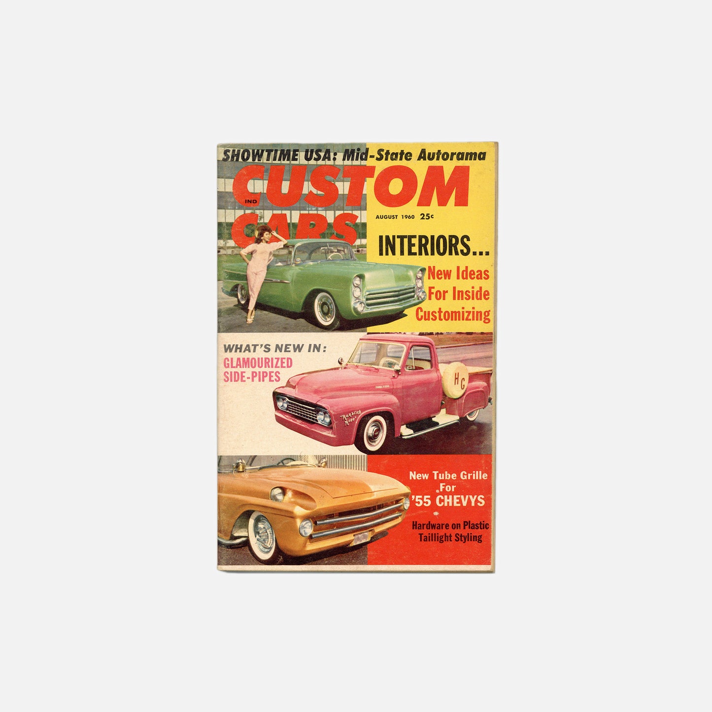 Vintage Magazine: Custom Cars, August 1960